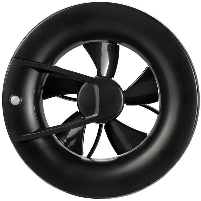 FAN O2 SUPREME Φ100/125MM BLACK