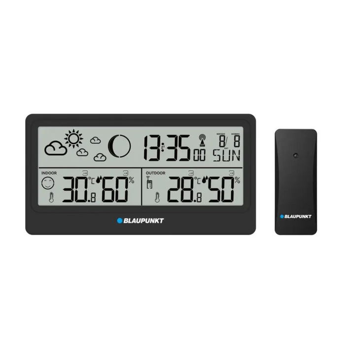 Blaupunkt weather station WS20BK black - Home weather stationsURP-DSP<<<Measuring equipmentURP<<<ActionPL