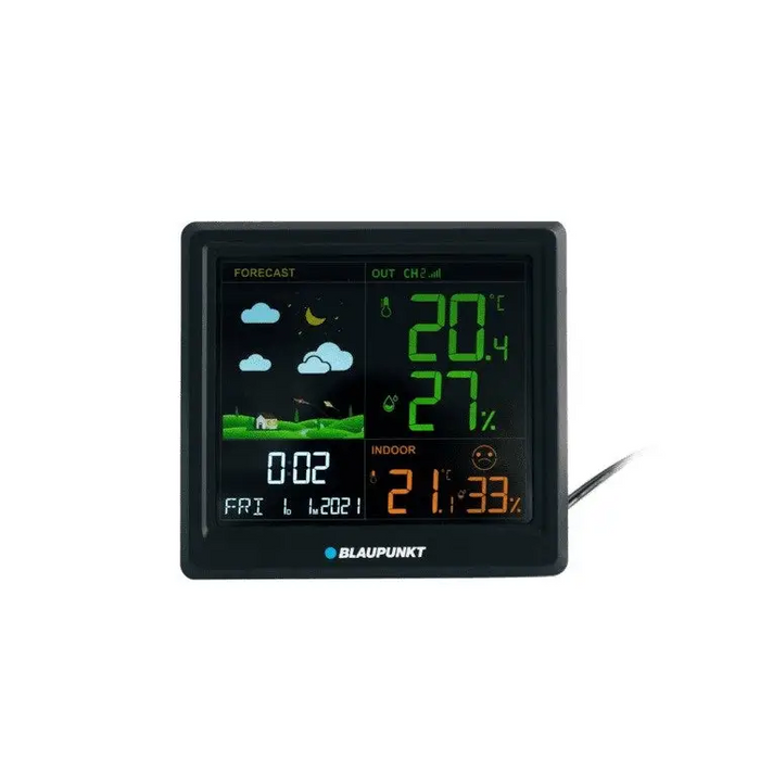 Blaupunkt weather station WS25BK black - Home weather stationsURP-DSP<<<Measuring equipmentURP<<<ActionPL