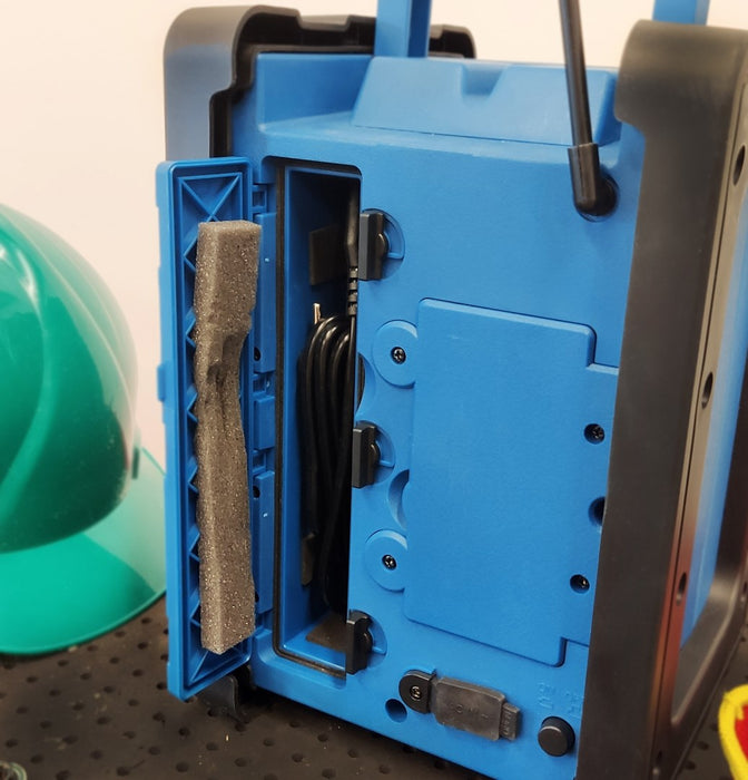 Mobile radio BLAUPUNKT PP30BT JOBSITE Construction radio Blue, Black