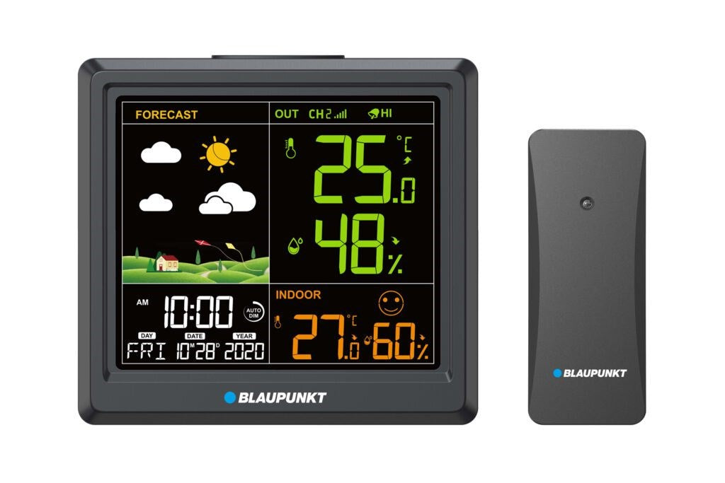 Blaupunkt weather station WS25BK black