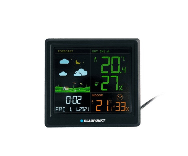 Blaupunkt weather station WS25BK black