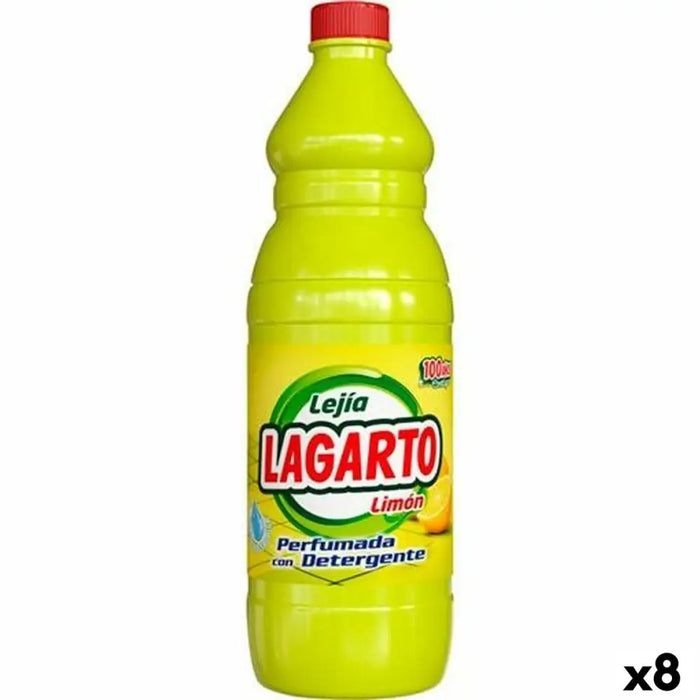 Bleach Lagarto Lemon 1,5 L (8 Units) - Почистване Прахосмукачки И Гладене<<<Дом Градина<<<BigBuy&&&Други продукти за