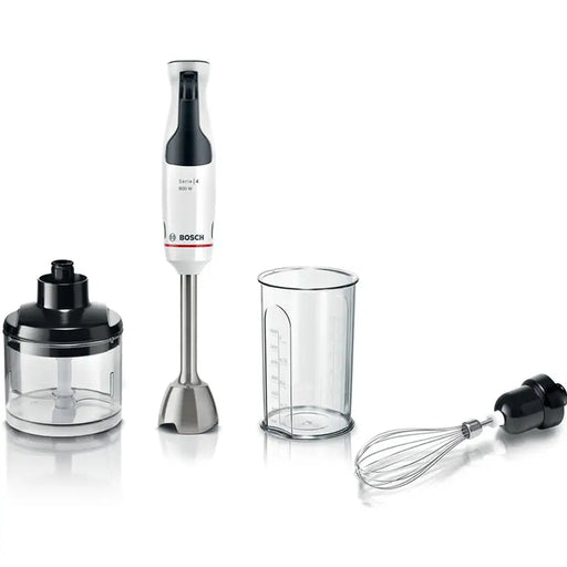 BLENDER BOSCH MSM4W421 WHITE 800 W - Пасатори<<<Домакински електроуреди<<<Мебели и интериор<<<Praktiker&&&Кухненски