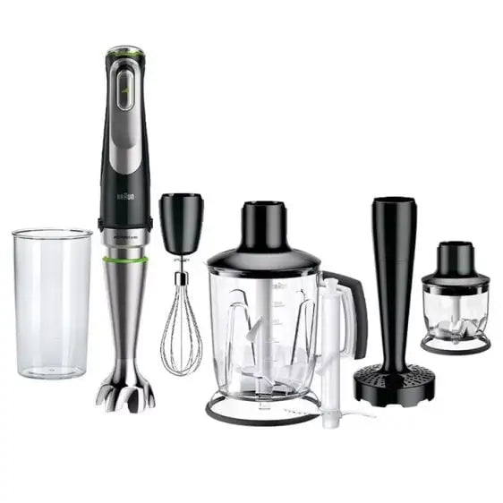 Blender with mini chopper BRAUN MultiQuick 9 MQ9147X - Пасатори<<<Уреди за кухня<<<Малки електроуреди<<<TechnoMix