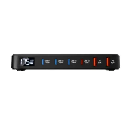 Blitzwolf BW-S30 6-in-1 Charging Station 4xUSB-C + 2xUSB 175W - mains chargers<<<Chargers<<<GSM Accessories<<<InnproXML