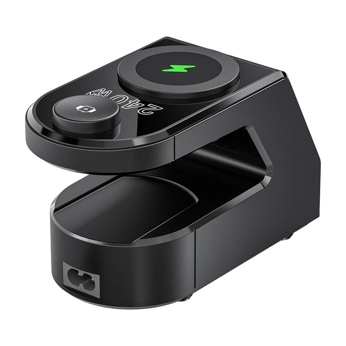 Blitzwolf BW-FW10 alarm clock with charger 2xUSB-A, 4xUSB-C, 240W