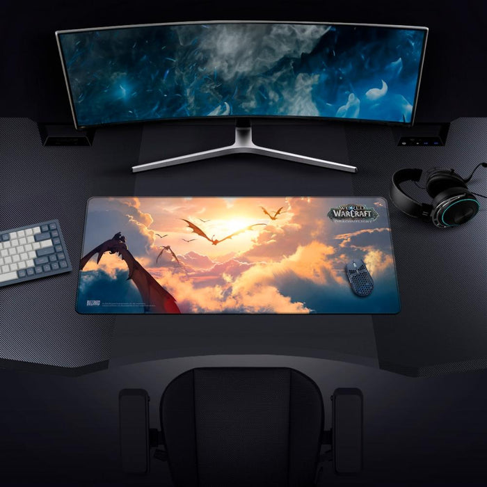 World Of WarCraft Dragonflight Gaming Pad - Clouds, XL