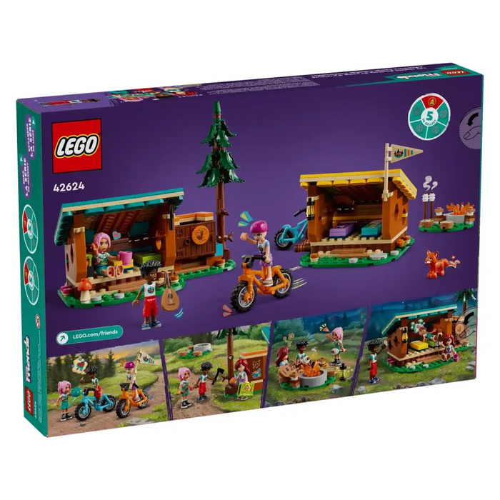 Blocks LEGO FRIENDS 42624 Adventure Camp Cozy Cabins - LEGOKLO-LEG<<<Construction