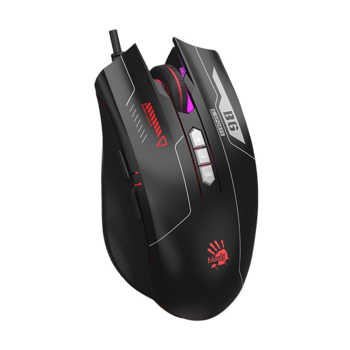 Gaming mouse Bloody ES7 Esports, Wired, RGB, 6000 cpi, Black