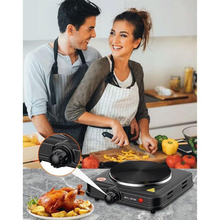Single-burner adjustable electric cooker BLOW 1000W