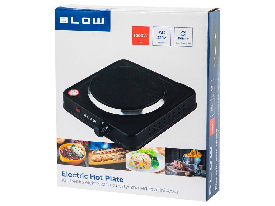 Single-burner adjustable electric cooker BLOW 1000W
