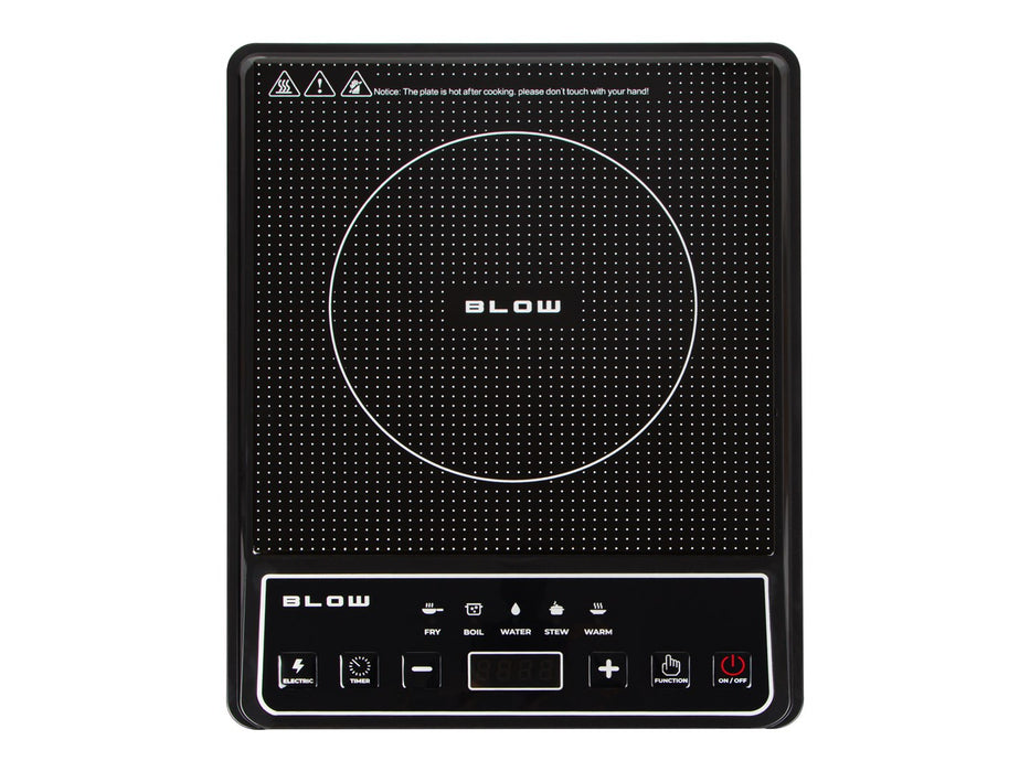 Induction cooker, single-burner, adjustable hob, 2000W, BLOW