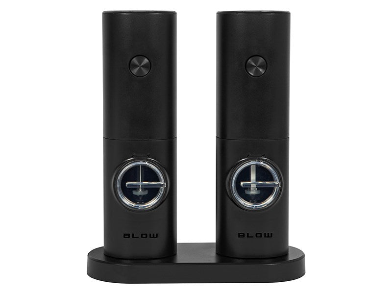Electric salt and pepper grinder with window BLOW SP-01