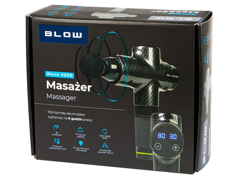 BLOW Wave 5000 massage gun