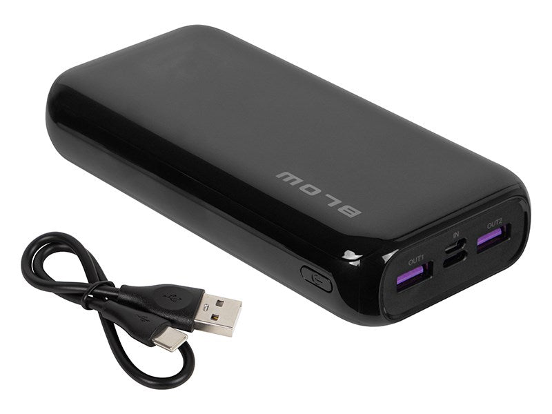 Power Bank 20000mAh QC+PD 20W + lightning PB20E