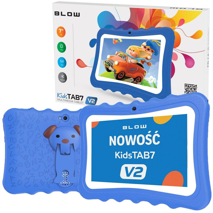 Tablet Blow KidsTAB7 V2 BLOW 7" Allwinner A133 4 GB RAM 128 GB Black Blue