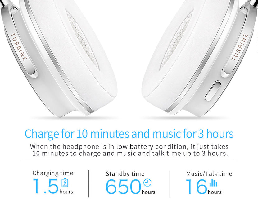 Bluedio T4S Bluetooth 4.2 Wireless Headphones ANC Extra Bass - Wireless Earphones