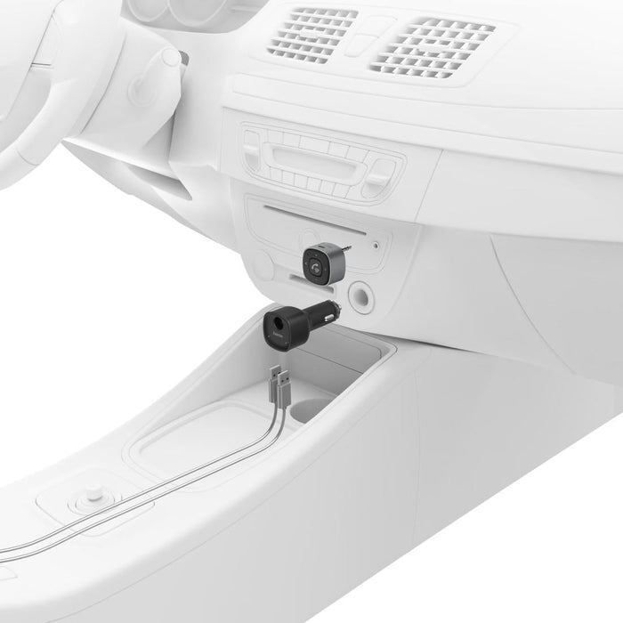 Bluetooth car receiver HAMA 3.5 mm jack USB charger 2.4 A 14159 - Аксесоари за автомобили<<<Навигации камери и