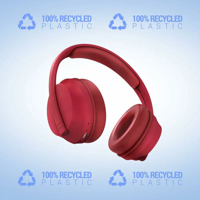 Bluetooth Headband Headphones Energy Sistem 457557 Red - Електроника Периферни и резервни части<<<Компютри|