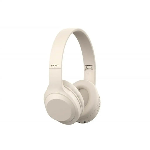 Bluetooth Headband Headphones Havit H628BT Beige - Микрофони и слушалки<<<Електроника Периферни и резервни