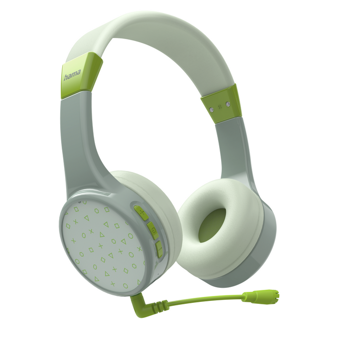 Bluetooth headphones HAMA Teens Guard Children’s Green 184112 - Bluetooth слушалки<<<Мобилни телефони и