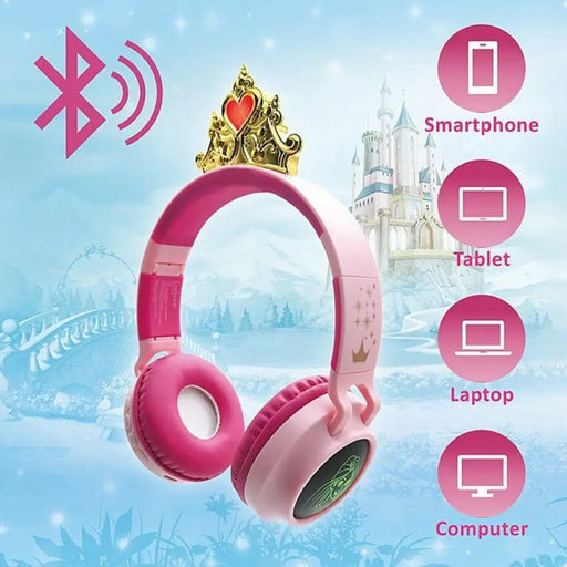 Bluetooth Headphones Lexibook HPBT015DP Disney Princess Pink - Електроника Периферни и резервни части<<<Компютри|