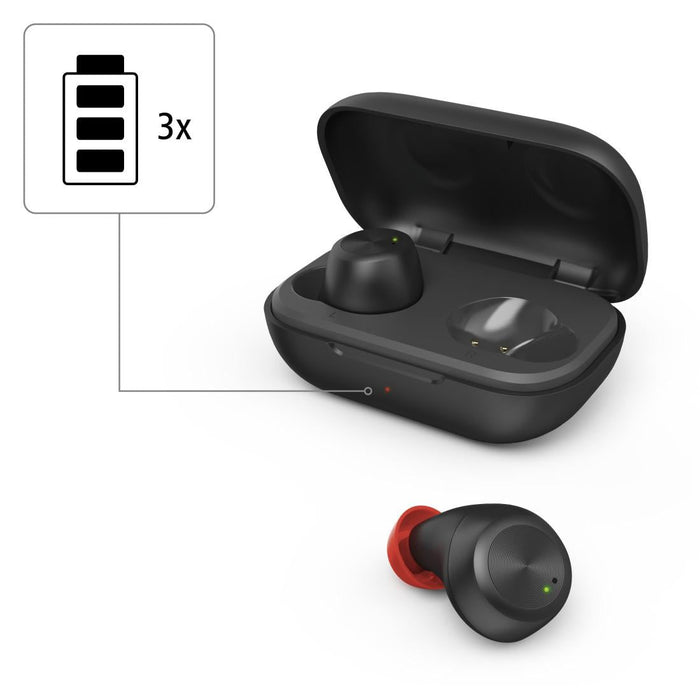 Bluetooth headphones-plugs Hama Spirit Chop Black 184125 - Bluetooth слушалки<<<Мобилни телефони и