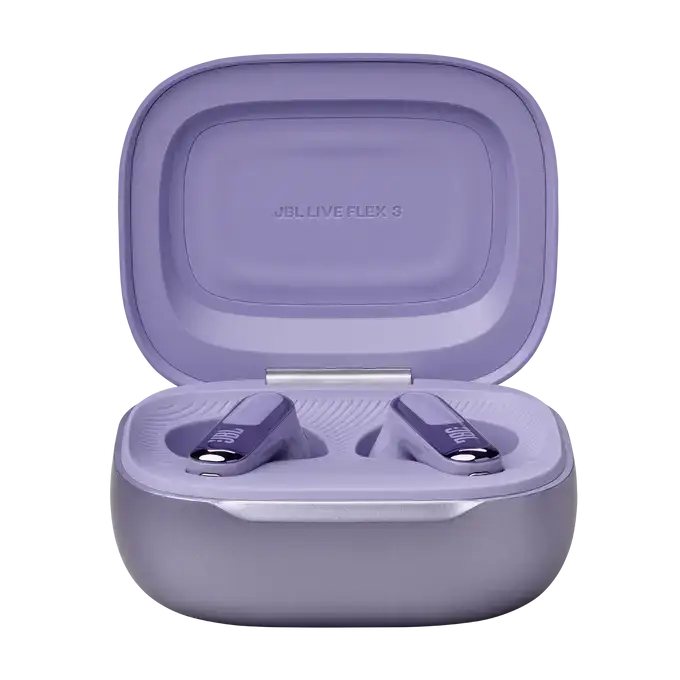 Bluetooth headphones-plugs JBL Live Flex 3 - Purple - Bluetooth слушалки<<<Мобилни телефони и