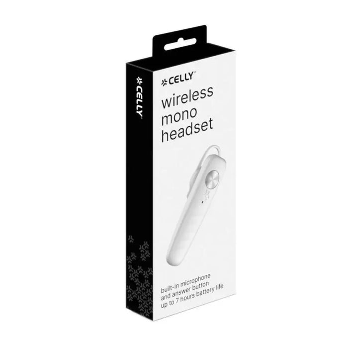 Bluetooth headset Celly BH20WH White - Електроника Периферни и резервни части<<<Компютри|