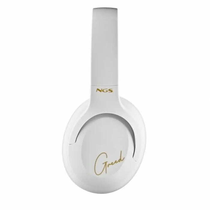 Bluetooth Headset with Microphone NGS ARTICAGREEDWHITE White - Електроника Звук<<<Компютри|