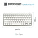 Bluetooth Keyboard iggual IGG316788 Spanish Monkey (1 Piece) - Клавиатури<<<Електроника Периферни и резервни