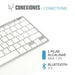 Bluetooth Keyboard iggual IGG316788 Spanish Monkey (1 Piece) - Клавиатури<<<Електроника Периферни и резервни