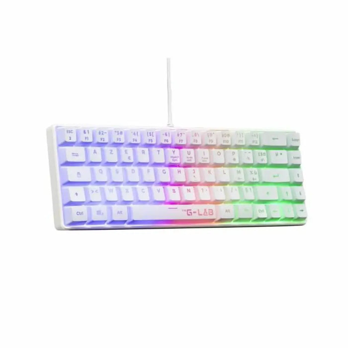 Bluetooth Keyboard The G-Lab Azerty French White - Електроника Периферни и резервни части<<<Компютри|