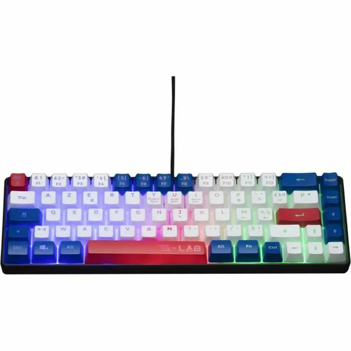 Bluetooth Keyboard The G-Lab KEYZ-HYDRO-BWR/FR Azerty French - Електроника Периферни и резервни части<<<Компютри|