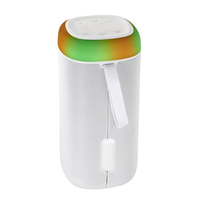 Bluetooth mobile speaker HAMA Shine 2.0 30W LED Water protection White 188229 - Преносими тонколони<<<Електроника и