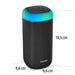 Bluetooth speaker HAMA Shine 2.0 30W LED Water protection Black 188228 - Преносими тонколони<<<Електроника и