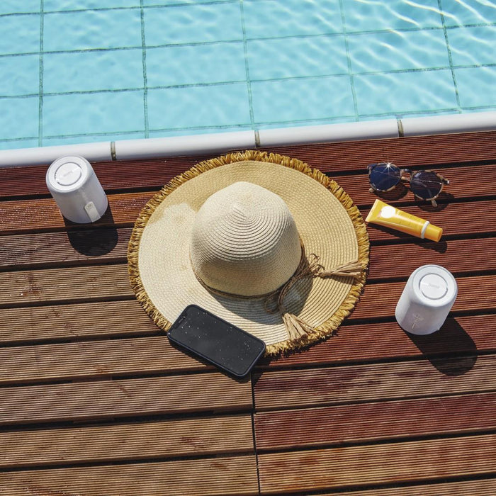 Bluetooth speaker HAMA Twin 3.0 30 W White 188223 - Преносими тонколони<<<Електроника и роботика<<<ValiAPI