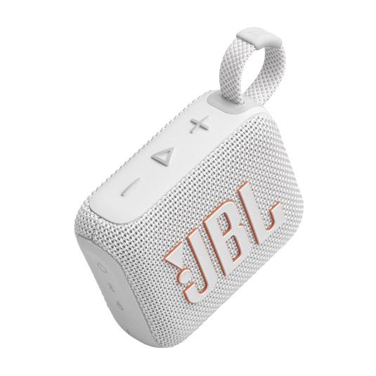 Bluetooth speaker JBL GO 4 White - Преносими тонколони<<<Електроника и роботика<<<ValiAPI&&&Speakers<<<JBL