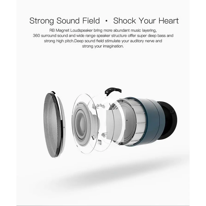 Bluetooth Speaker QCY A10 column with SD card slot, AUX