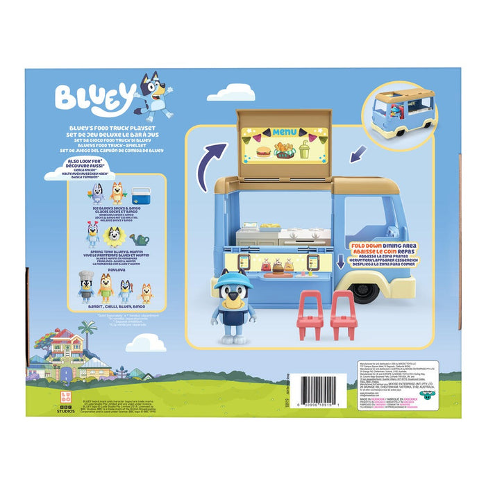 Moose Bluey Playset - Food Truck, with Figure