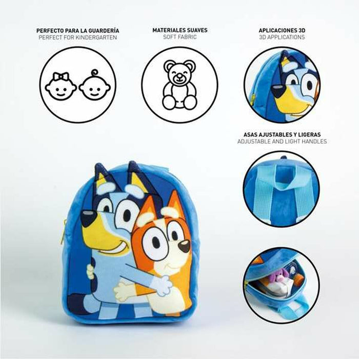 School Bag Bluey Blue 18 x 22 x 4 cm