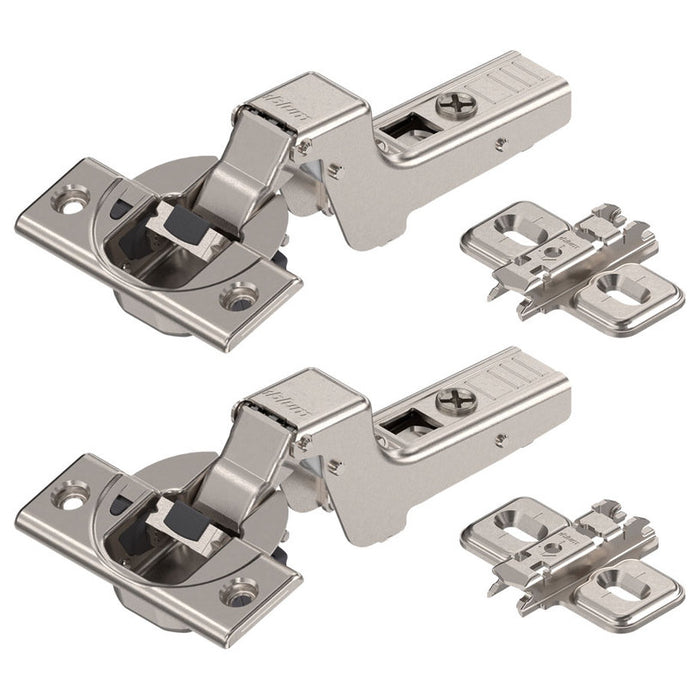 HINGE OPEN EDGE (HIGH SHOULDER) 2 PCS BLUM CLIP TOP BLUMOTION 71B3750