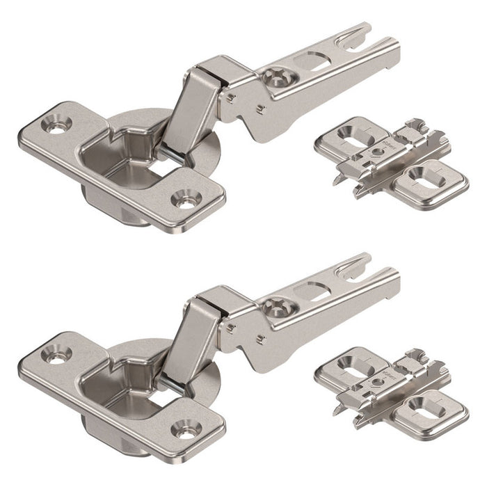 HINGE SEMI-COVERED EDGE (MIDDLE SHOULDER) 2 PCS BLUM MODUL 91M2650