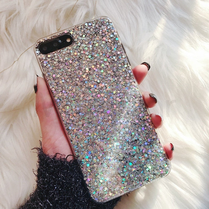 Sparkling case for iPhone 8