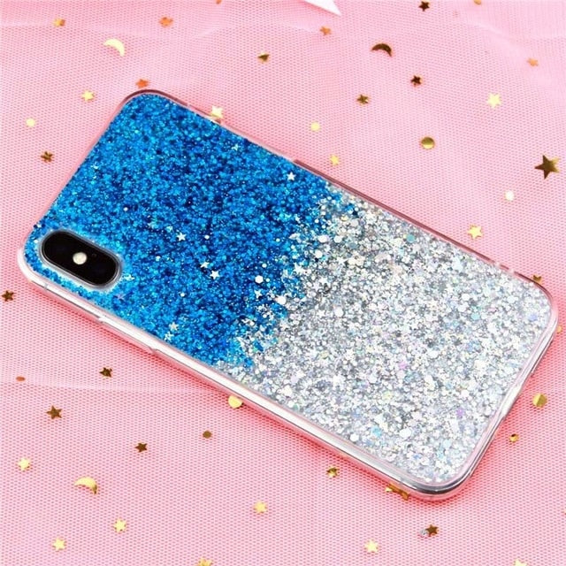 Sparkling case for iPhone 8