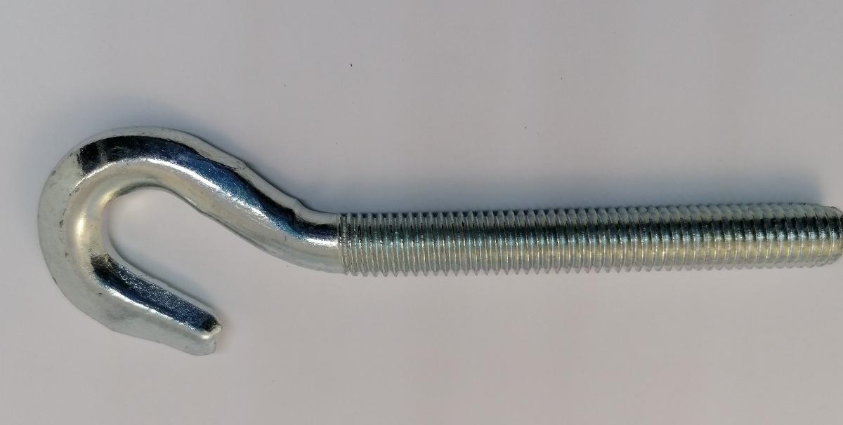 HOOK WITH METRIC SCREW M8X60 2PCS BM