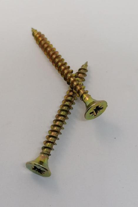SCREW FOR WOOD PZ/ZINC 4.5X40 15PCS BM
