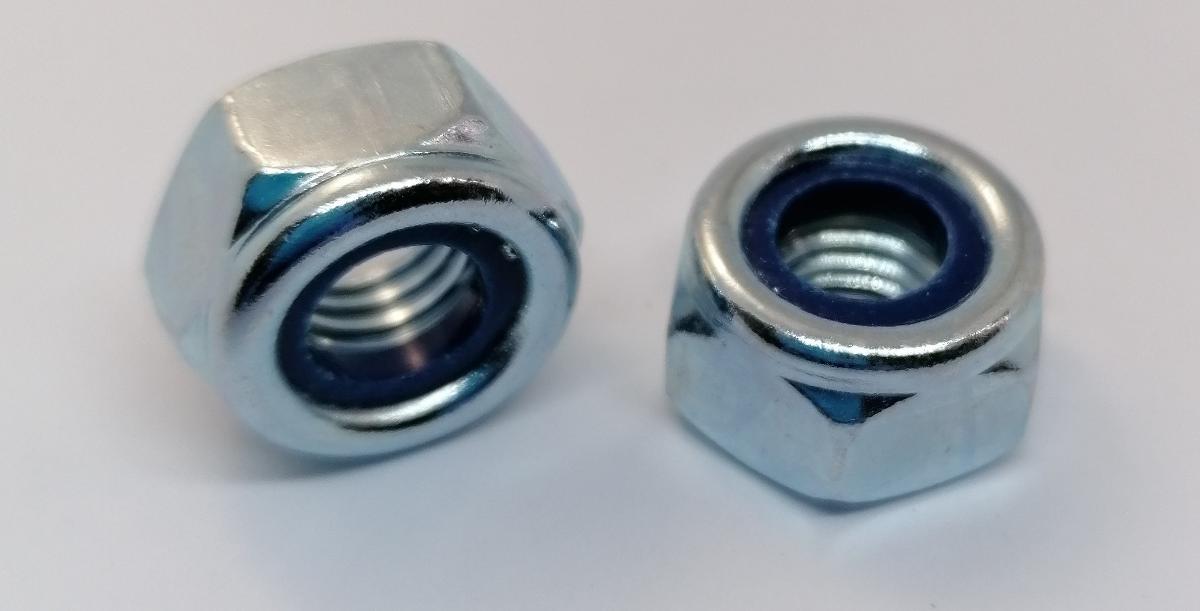 LOCK NUT DIN985/ZINC M12 4PCS BM