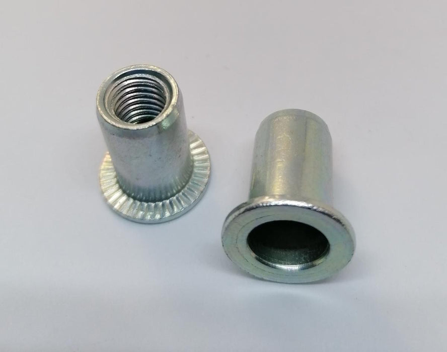 RIVET NUT FLAT HEAD M8 6PCS BM